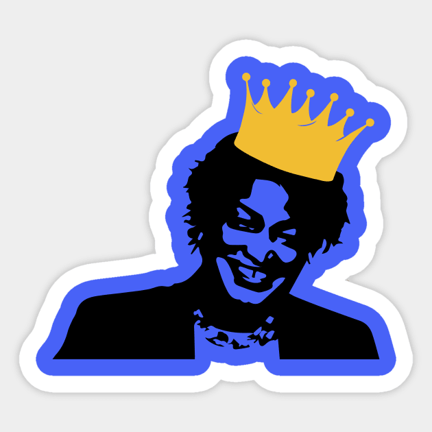 Stacey Abrams, Queen Sticker by NickiPostsStuff